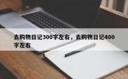 去购物日记300字左右，去购物日记400字左右