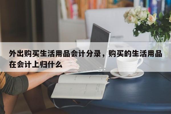 外出购买生活用品会计分录,购买的生活用品在会计上归什么